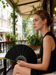 Quạt Kung Fu màu đen, Quạt gấp kiểu cổ điển, Quạt biểu diễn sân khấu, Quạt cầm tay tối giản màu trơn, Quà tặng, Lựa chọn mùa xuân hè, Quà tặng cho phù dâu, Trang trí phòng ngủ, Trang trí phòng ngủ, Bãi biển, Du lịch, Dành cho nam, Dành cho nữ, Kỳ nghỉ, Ngày Quốc tế Phụ nữ, Vật dụng cần thiết khi đi du lịch, Quà tặng đám cưới, Y2K, Phòng ngủ, Phụ kiện xe hơi dành cho nữ, Trang trí nhà bếp - Nhiều màu - Xem 3