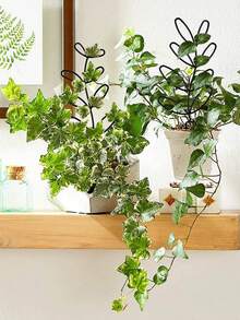 1Pc Plant Climbing Rack, Outdoor Potted Plant Support, Creative Flower Support, Vine Trellis, Plant Flower Holder - Multicolor - View 8
