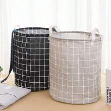 1 chiếc - Giỏ đựng quần áo bẩn gia đình, Giỏ đựng quà tặng, Thùng đựng đồ chơi, Giỏ đựng quần áo bẩn bằng vải lưới, Giỏ đựng đồ lớn gấp gọn chống thấm nước, Giỏ đựng đồ phòng tắm, phòng ngủ - trắng - Xem 5