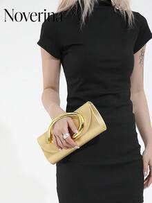 Retro Vintage Solid Color Clutch Wallet,[US-Based Shipping] All-Match Carry On Purse, Stylish PU Bag For Women, And For Wedding, Party, Prom, Dinner, Fashionable Clutch Bags For Woman,Glitter, Shiny, Luxury, Glamorous, Elegant, Exquisite Large Women Clutch Purse Evening Bag Prom Handbag With Detachable Chain For Wedding Velvet Elegant For Girls, Women, College Students, Rookies & White-Collar Workers For Party, Prom, Wedding, Party Bags,Perfect For Party Wedding Prom Dinner/Banquet Matching With Holiday Party Dress Evening Dress & Sequin Dress , New Year - Vàng - Xem 3