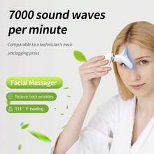 Red Light Therapy For Face, Floverkity LED Face Massager, RED Light Device, At-Home Face Tool For Skin Care (White,3 Light) - 白色 - 查看 4