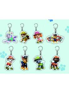 Móc khóa nhân vật hoạt hình - Paw Patrol Chase, Rocky, Zuma, Skye, Rubble, Everest, mặt dây chuyền acrylic nguyên bản, thích hợp để trang trí túi xách, phụ kiện chìa khóa, đạo cụ trang trí, quà tặng tiệc tùng, sưu tập và trưng bày. - Nhiều màu - Xem 4