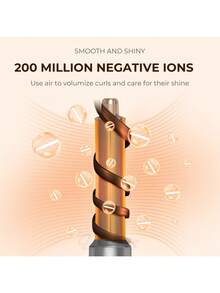 UKLISS 8-In-1 Foldable Multi-Function Hot Air Brush, High Power Negative Ion Hair Dryer, Fast Drying, Smart Temperature Control - Silver - View 7