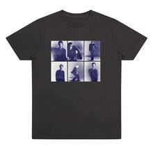 Camiseta de verano de algodón transpirable de manga corta para mujeres y hombres de alta calidad, camiseta casual suave de manga corta de Tom Odell Blue Slides - Negro - Ver 10