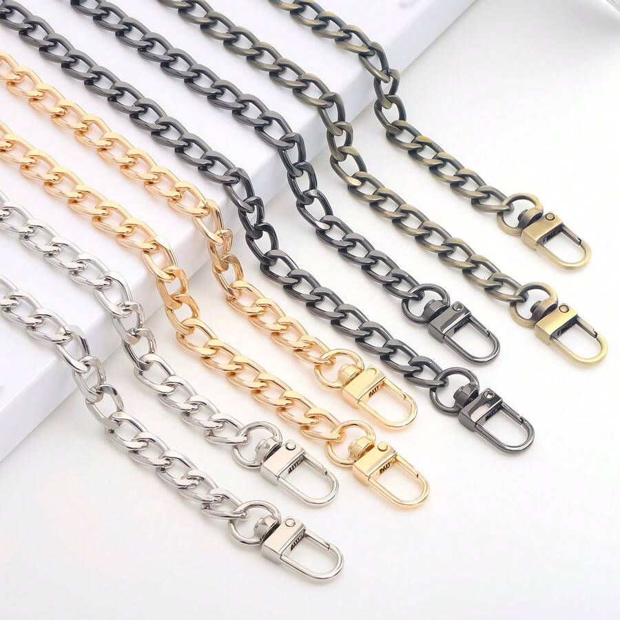 Chain Strap Replacement For Handbag & Purse Metal Shoulder Crossbody Bag Strap