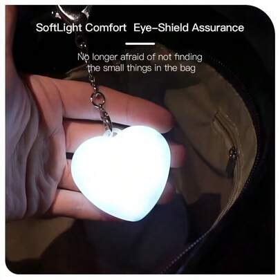 Luz de bolso con sensor táctil, encendido/apagado automático, luz nocturna portátil y multifuncional para bolso de maquillaje, bolso, mascotas, accesorios, adecuada para diversos escenarios