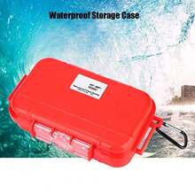 CYPNCaja Seca ImpermeablePelican 1050 Micro Case Caja De Pesca Caja Impermeable Prueba de Agua al Aire Buceo Supervivencia de Transporte Contenedor Cojín de Goma Interior Desmontable RojoFashion - 219615510 - Ver 4