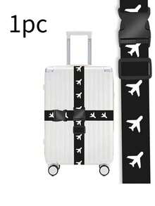 Printed With Leopard Print Aircraft Stripes Luggage Straps,Cruise Luggage Tags,Luggage Straps Set Adjustable Belts,Packing Belt Luggage Tie,Suitcase Straps Reinforced One-Word Luggage Straps Insert Buckle Suitcase Packing Strapsluggage Straps,Back To School Gifts,Teacher Gifts