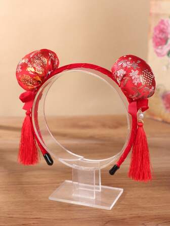 1 st. gränsöverskridande ny produkt stort rött julpannband