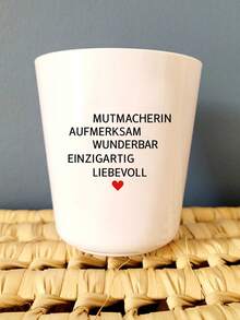 1pc Aunt Gift Best Aunt Gift For Birthday, Gifts For Grandma, Colleague, Reinterin,Grandma Gift Gift For Grandma For Birthday, Mother's Day,Gifts For Cat Owners,Printed With Handle Coffee Cup For Daily Drinks & Personalized Couple Gifts - Multicolor - View 6