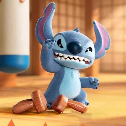 Figura coleccionable del Súper Destructor Stitch | Figura de aleación de zinc enchapada con píxeles de 8 bits, decoración de escritorio unisex, suministro para fiestas, regalo popular para fans de Stitch y amantes de los juguetes (1 pieza al azar)
