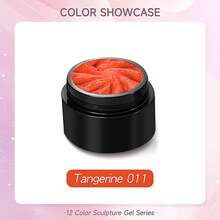 AiFer Bộ 12 màu gel tạo hình móng 3D, gel đặc, dùng để thiết kế và tạo hình nghệ thuật móng tay. - Nhiều màu - Xem 21