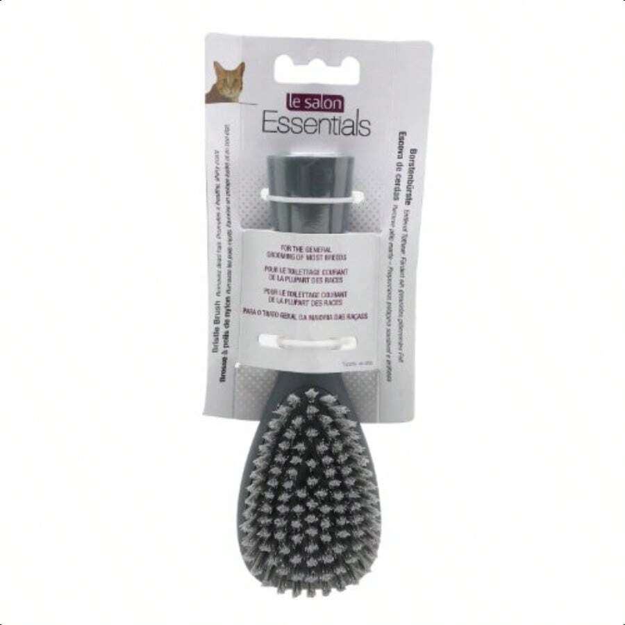 HAGEN CATIT LE SALON CEPILLO PEQUEÑO DE CERDAS PARA GATO - Gris - Ver 1