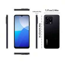 Coolpad COOL CP12，Android 13 系统，6.517 英寸高清+显示屏，颜色：浅蓝色、黑色，CPU：SC9863A，8GB（含 4GB 可扩展内存）+ 64GB 和 8GB（含 4GB 可扩展内存）+ 128GB 存储选项，1300 万像素三摄，4500mAh 电池，双卡双待，支持 4G 充电，符合欧盟标准的智能手机 - 黑色 - 查看 12