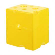 1/2/4pcs Kitchen Airtight Food Storage Containers, Cheese Box, Refrigerator Preservation Box, Food & Snack Divider, Butter Keeper - Yellow - View 12