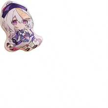 Cojin Almohada |  Personajes Chibi Kawaii | con Relleno Decorativo Poliester Suave Hogar | Listo para Usar Diseo Artistico Durable | Gaming Videojuegos (con Relleno 30x50cm) (Klee) - Klee - Ver 13