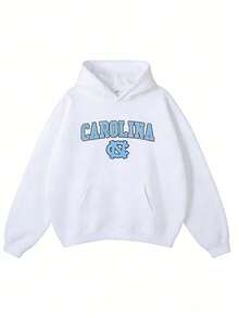 Vintage Sport Teams  Collection Unisex Crewneck Black Hoodie, Graphic Team Collection Hoodie, Gift For Fans-New Arrivals For Autumn/Winter: Unisex Relaxed-Fit Cotton-Blend Long-Sleeve Hooded Sweatshirt - Trắng 6 - Xem 13
