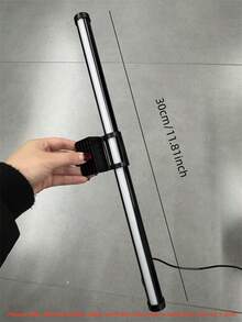 1pc USB LED Computer Monitor Light Bar With Dimmer And 3 Color Modes, Clip-On USB Desk Lamp, Eye-Caring, Glare Reduction, Button Control - USB Style - View 11