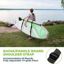 1PC Adjustable Paddleboard Shoulder Straps With Kayak Belt Accessories For Surfboard Portable Backpack Kayak Multi-Function Tying Straps - Multicolor - View 5