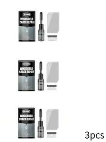 1 Kit Reparador de Parabrisas con UV para Grietas y Fisuras - Líquido Sellador, Limpia y Sella Rayones, Elimina Manchas de Aceite, Suciedad y Residuos - Fácil Aplicación para Autos, Camionetas y Vehículos (Mantenimiento Emergente y DIY),regalos para hombres y mujeres adecuados para San Valentín, Año Nuevo, cumpleaños, bodas y fiestas,accesorios para carro,accesorios para moto,carro,accesorios para carro mujer,ofertas,Envío Gratis - A - Ver 11
