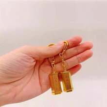 1个2026新款“迷你神龛”金属占卜管钥匙扣 | 新款中国风吉祥物，日常占卜及情侣/朋友信物，黄铜小祭坛 - 完美礼物 - 生日礼物 - 男孩礼物 - 女孩礼物 - 复活节礼物 - 情人节礼物 - 彩色 - 查看 6