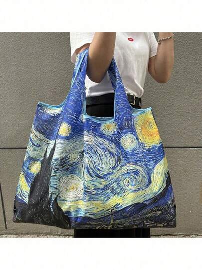 En Çok Satan Katlanabilir Alışveriş Çantası - Büyük Kapasiteli Kanvas Alışveriş Çantası, Kadınlar İçin Hafif Taşınabilir İşe Gidip Gelme Seyahat Çantası, Fermuarlı Kapanış, İş, Okul, Alışveriş, Plaj ve Daha Fazlası İçin Uygun - Uzun Saplı Yeniden Kullanılabilir Alışveriş Çantası, Dizüstü Bilgisayar Çantası veya Spor Çantası Olarak Kullanılabilir, Kullanışlı ve Basit, Şık - Aile ve Arkadaşlar İçin Doğum Günü Hediyesi, Sevgililer Günü Hediyesi, Düğün Hediyesi, Misafir Hediyesi, Nedime Hediyesi, Ramazan Hediyesi vb. İçin İdeal, Seyahat İçin Vazgeçilmez Çanta