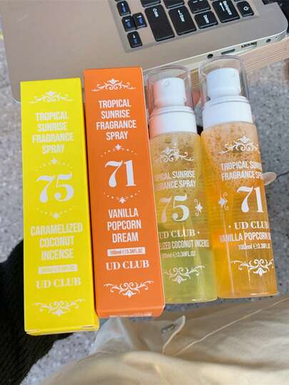 100毫升 Digita 香氛喷雾，织物除臭剂，清新喷雾，5种香味可选 - 室内/室外空气清新剂，多层香氛喷雾，提升幸福感，持久留香，适合约会、派对、聚会、度假、居家、酒店、办公室等场合。