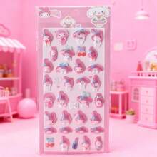 卡通宝石贴纸 | 3D亚克力手工贴纸 | 立体贴纸 | 行李箱装饰 儿童手工玩具 女孩礼物 | DIY拼图 | 卡通装饰贴纸，可用于行李箱、吉他、水杯、手机壳、笔记本电脑等，是送礼佳品