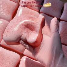 新款超柔软覆盆子吐司慢回弹捏捏乐，舒缓压力，节日、生日送礼佳品，完美礼物 - 彩色 - 查看 4