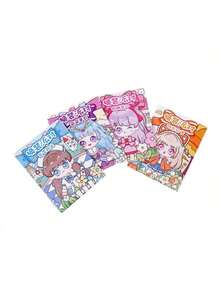 Dress Up Party Toys Beautiful Princess Makeup Stickers Cartoon Character Makeover Party Show Stickers - Multicolor - View 7