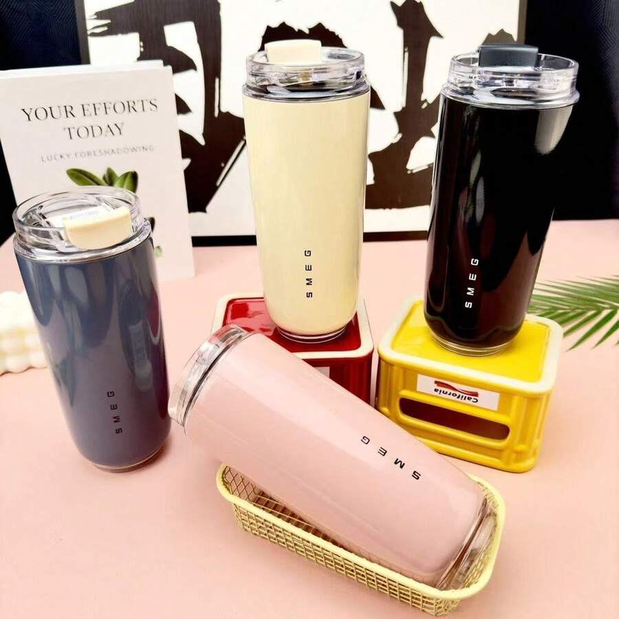 420ml Insulated Tumbler, Hot & Cold Use, Stainless Steel Travel Mug, Car Coffee Cup