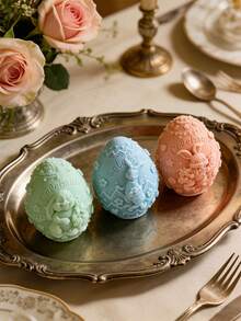 1pc Easter Bunny Ear Shaped Candle Mold, Suitable For DIY Scented Candles, Plaster Relief Decorations, Resin Art, Clay Crafts, And Cement Creative Ornaments. Applicable For Easter Family Parties, New Year Spring Celebrations, Valentine's Day Romantic Gifts, Mother's Day Handmade Blessings, And Birthday Party Decorations. The Mold Design Cleverly Integrates Classic Holiday Elements, With Non-Deformable Material For Easy Demolding And Repeated Holiday-Themed Handicraft Production.