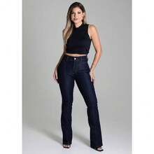 Calça Jeans Sawary Boot Cut - 279068 - Azul - Visão 2