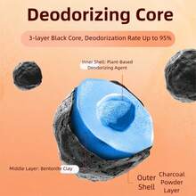 PC Petclear High Cost-Effective Grapefruit Plant-Based Tofu Cat Litter, Suitable For Kittens And Adult Cats, Strong Odor Control And Clumping, Low Dust Green Flushable Formula, Economical For Cat Owners, Highly Absorbent And Non-Stick, Cats Love The Plant-Based Tofu Blend, Natural Ingredients Gently Deodorize With Low Dust And No Powder, Providing Cats A Healthy And Comfortable Space - kg - View 2