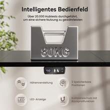 HLONONE Home Office Desks - màu đen - Xem 5