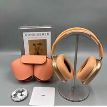 [BeatBay]MAXPRO5 High-End Over-Ear Headphones, Detachable Magnetic Ear Cups, Bluetooth Function, Ultra-High Sound Quality Full-Package Headphones, Including Headphone Cases And C-Shaped Charging Cables - 珊瑚橙 - 查看 1