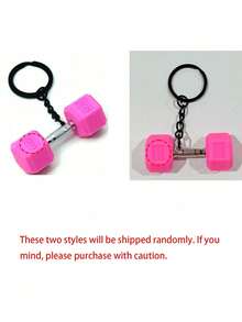 Dopamine Fitness - Phụ kiện trang trí bao bì thể thao. Tạ tay, tạ, bình nước thể thao, phụ kiện trang trí bao bì dụng cụ thể dục cho nam và nữ, mặt dây chuyền xe hơi, mặt dây chuyền. Móc khóa lò xo màu đen, móc khóa nâng tạ. - Nhiều màu - Xem 13