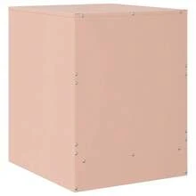 vidaXL Stolik nocny różowy 34,5x39x44 cm stalowy - Czarne - Zobacz 10