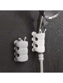 Silicone Shower Head Holder - Easy To Install, No Drilling Required, Removable Suction Cup Wall Mount - Multicolor - View 12