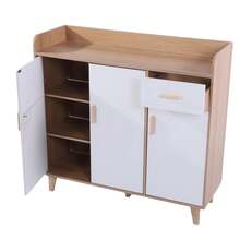 Kitchen Cabinet Organizers - Wood and White - View 9