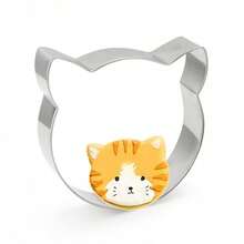 World Cup Themed Stainless Steel Cookie Cutters And 9pcs Cat Shaped Baking Supplies - Stainless Steel Cookie Mold - View 2