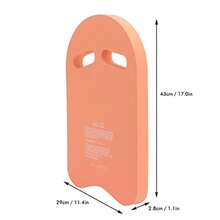 CYPNTabla de Natación Tabla de Flotador de EVA Ligera en Forma de U de Dos Agarres Tabla Flotante de Ayuda para Adultos Niños Entrenamiento en la Piscina naranjaFashion - 219669581 - Ver 4