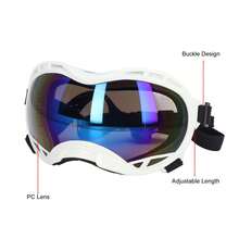 Sunglasses With UV Protection For Large Dogs (2026): Windproof, Adjustable Strap, Soft Polycarbonate Material And Blue Lenses.