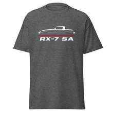 Premium T-Shirt For RX-7 SA Fans 1978-1985, Birthday Gift - Black - View 3