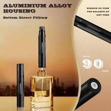 Professional Travel Fragrance Sprayer, Visual Level, Pocket-Friendly Perfume Atomizer, Direct Fill From Bottom. - Multicolor - View 9