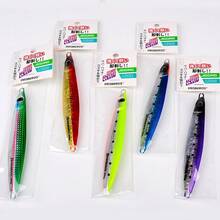 PRO BEROS Proberos 1pc Vertical Jigging Spoon Lure, 80g/120g/150g/200g Saltwater Fishing Jig, Fast Sinking Deep Sea Jig Spoon Lure Suitable For Tuna, Salmon, Grouper, Bream, Loach And Other Fish - Color a - View 9