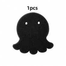 1/2/3/5/6/10个装可重复使用干湿两用清洁海绵，可爱小熊和章鱼图案，适用于洗衣机、宠物衣物，可去除沙发、床、衣物和汽车上的宠物毛发