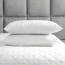 TendenciaSet De 2 Almohadas Suaves 65x40 Cm Hipoalergénica BlancoCalidad premium - Blanco - Ver 3