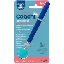 Company of Animals Coachi Target Stick Telescopic Design with Large Ball for Target Dog Accessory for Clicker and Agility Training Teach Commands and Tricks - Marino - Ver 8