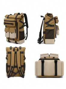 Large Capacity Outdoor Multifunctional Backpack, Hiking Backpack With Multiple Pockets, Commuter Bag